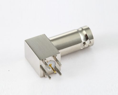BNC 連接器75Ω母頭彎式PCB安裝插孔