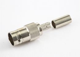 BNC連接器壓接接線用于SYV75-3/3C-2V母頭直式75ohm