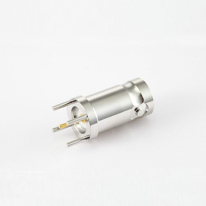 BNC 50歐姆母頭直式焊接PCB板的座子 BNC 50歐姆母頭直式焊接PCB板的座子