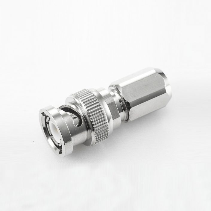 BNC 公頭直式壓接RG58/RG142電纜 BNC 公頭直式壓接RG58/RG142電纜