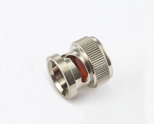 BNC母頭銅鍍鎳用防護(hù)蓋