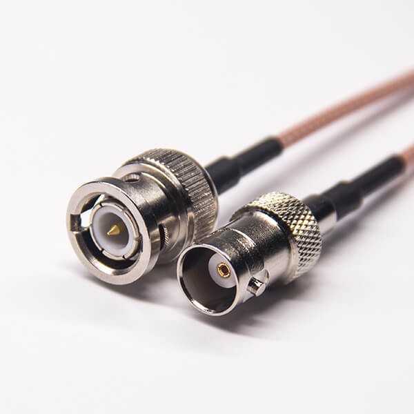 bnc接頭射頻線公頭直式轉bnc直式母頭RG316線材 bnc接頭射頻線公頭直式轉bnc直式母頭RG316線材