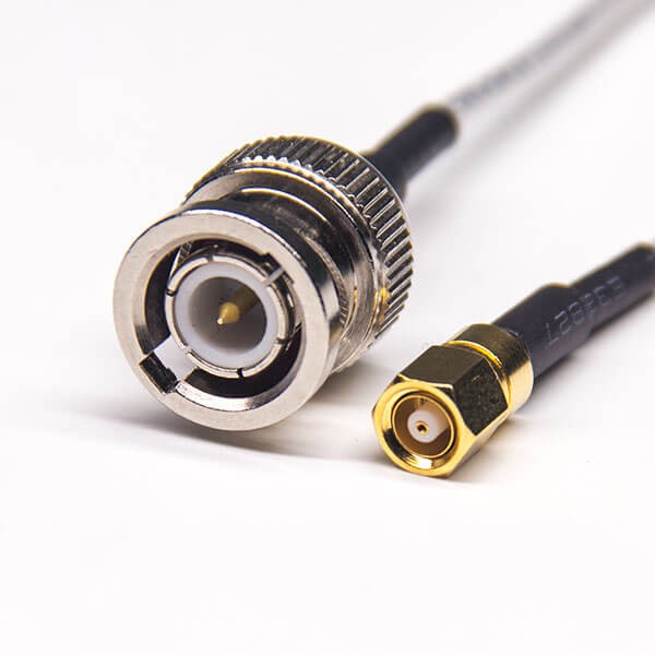 BNC公頭直式轉SMC公頭直式同軸線纜接RG316 BNC公頭直式轉SMC公頭直式同軸線纜接RG316