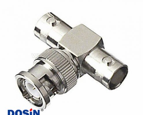 BNC T型1公轉2母連接器