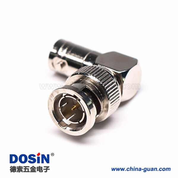 同軸轉接頭BNC公轉母鍍鎳 同軸轉接頭BNC公轉母鍍鎳